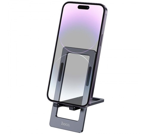 Підставка для телефону Hoco HD11 Volar metal folding Metal grey Підставка для телефону Hoco HD11 Volar metal folding Metal grey