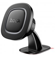 Автотримач Hoco H73 Crown magnetic (center console) Black / Metal gray
