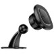 Автотримач Hoco H73 Crown magnetic (center console) Black / Metal gray