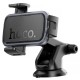 Автотримач Hoco H79 Vista push-type (center console) Black / Metal gray