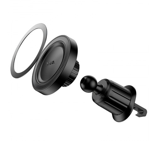 Автотримач Hoco H56 Show ring magnetic (air outlet) Black