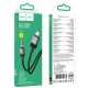 Аудіо кабель Aux Hoco UPA32B Clever digital (Type-C to AUX 3.5mm) (1m) Black