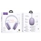 Накладні бездротові навушники Hoco W65 Plus Happy ANC Purple