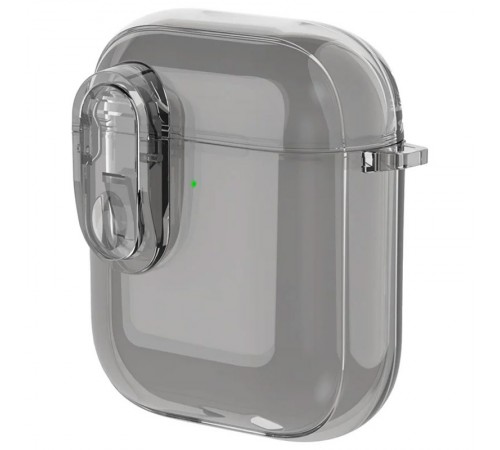 Футляр TPU Colorful для навушників Airpods 1/2 Black Футляр TPU Colorful для навушників Airpods 1/2 Black