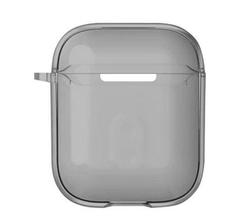 Футляр TPU Colorful для навушників Airpods 1/2 Black Футляр TPU Colorful для навушників Airpods 1/2 Black