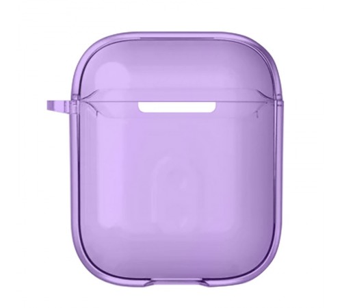 Футляр TPU Colorful для навушників Airpods 1/2 Purple Футляр TPU Colorful для навушників Airpods 1/2 Purple