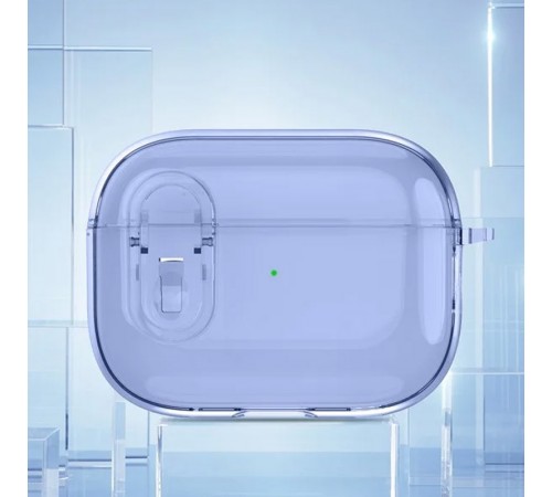 Футляр TPU Colorful для навушників Airpods Pro 2 / Pro Blue Футляр TPU Colorful для навушників Airpods Pro 2 / Pro Blue