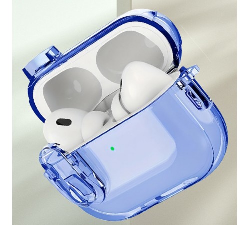 Футляр TPU Colorful для навушників Airpods Pro 2 / Pro Blue Футляр TPU Colorful для навушників Airpods Pro 2 / Pro Blue
