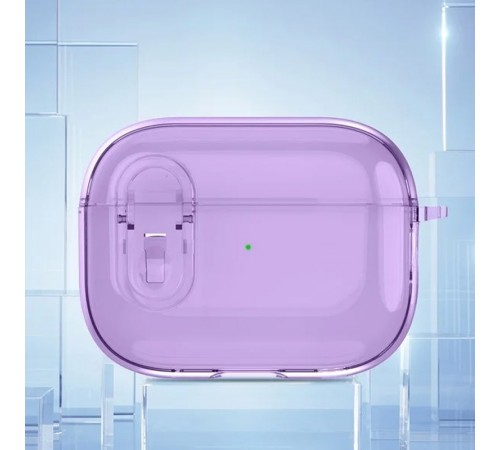 Футляр TPU Colorful для навушників Airpods Pro 2 / Pro Purple Футляр TPU Colorful для навушників Airpods Pro 2 / Pro Purple