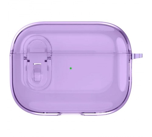 Футляр TPU Colorful для навушників Airpods Pro 2 / Pro Purple Футляр TPU Colorful для навушників Airpods Pro 2 / Pro Purple
