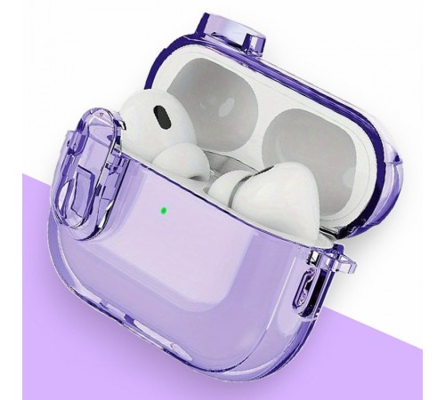 Футляр TPU Colorful для навушників Airpods Pro 2 / Pro Purple Футляр TPU Colorful для навушників Airpods Pro 2 / Pro Purple