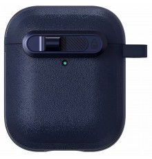 Футляр Frosted для навушників Airpods 1/2 Blue