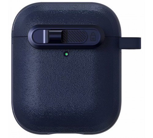 Футляр Frosted для навушників Airpods 1/2 Blue Футляр Frosted для навушників Airpods 1/2 Blue