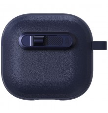Футляр Frosted для навушників Airpods 4 Blue