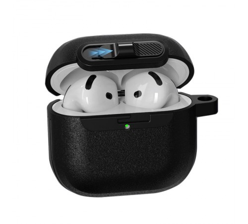 Футляр Frosted для навушників Airpods Pro Black Футляр Frosted для навушників Airpods Pro Black