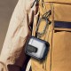 Футляр протиударний Locking Button для навушників Airpods 1/2 Blue