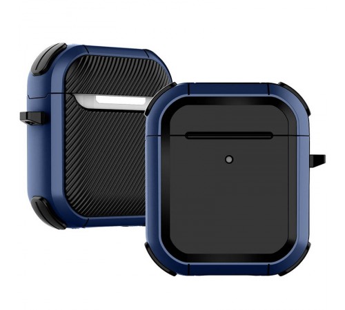 Футляр протиударний Black ed. для навушників Airpods 1/2 Blue Футляр протиударний Black ed. для навушників Airpods 1/2 Blue