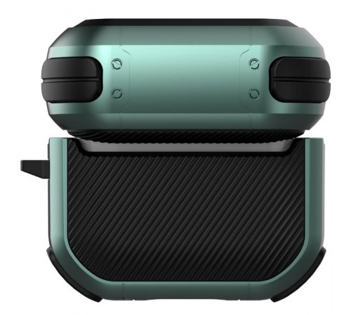 Футляр протиударний Black ed. для навушників Airpods 3 Apple Green Футляр протиударний Black ed. для навушників Airpods 3 Apple Green