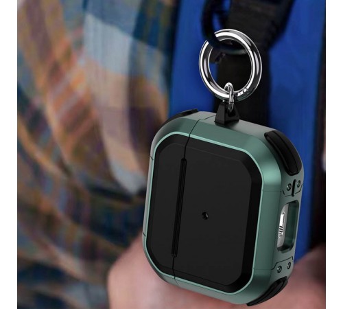 Футляр протиударний Black ed. для навушників Airpods 3 Apple Green Футляр протиударний Black ed. для навушників Airpods 3 Apple Green