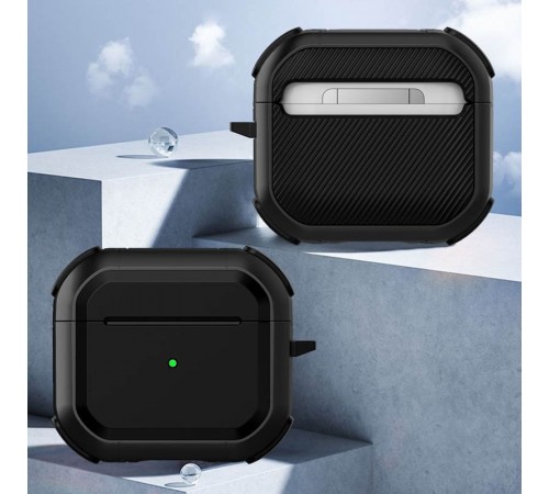 Футляр протиударний Black ed. для навушників Airpods 3 Black Футляр протиударний Black ed. для навушників Airpods 3 Black