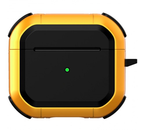 Футляр протиударний Black ed. для навушників Airpods 4 Yellow Футляр протиударний Black ed. для навушників Airpods 4 Yellow