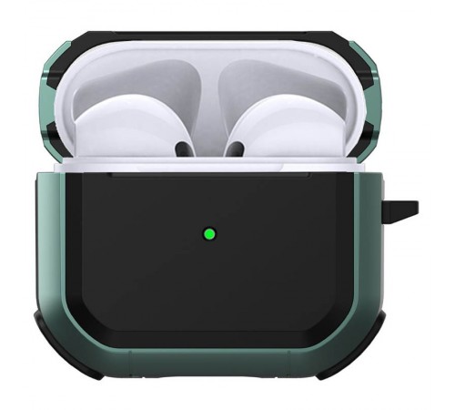 Футляр протиударний Black ed. для навушників Airpods Pro Apple Green Футляр протиударний Black ed. для навушників Airpods Pro Apple Green