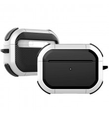 Футляр протиударний Black ed. для навушників Airpods Pro White