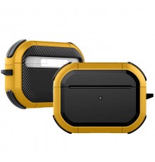 Футляр протиударний Black ed. для навушників Airpods Pro Yellow