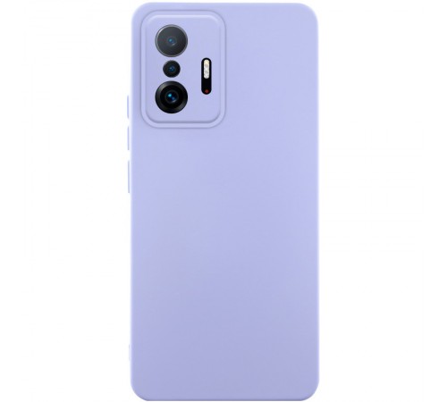Чохол Silicone Cover Lakshmi Full Camera (AAA) для Xiaomi 11T / 11T Pro Бузковий / Dasheen Чохол Silicone Cover Lakshmi Full Camera (AAA) для Xiaomi 11T / 11T Pro Бузковий / Dasheen
