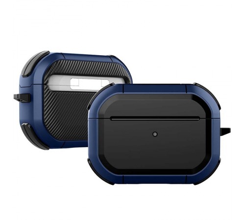 Футляр протиударний Black ed. для навушників Airpods Pro 2 / Pro Blue Футляр протиударний Black ed. для навушників Airpods Pro 2 / Pro Blue