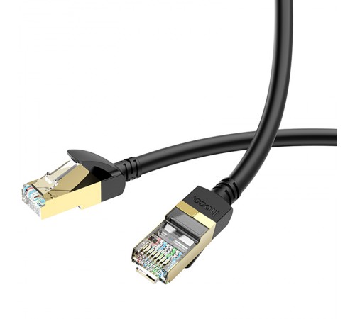 Дата кабель Hoco US02 Level pure copper gigabit ethernet (3m) Black