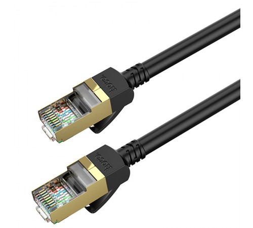 Дата кабель Hoco US02 Level pure copper gigabit ethernet (3m) Black