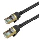 Дата кабель Hoco US02 Level pure copper gigabit ethernet (3m) Black