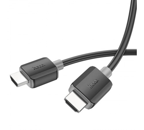 Дата кабель Hoco US08 HDTV 2.0 male to male 4K HD (1m) Black