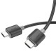 Дата кабель Hoco US08 HDTV 2.0 male to male 4K HD (1m) Black