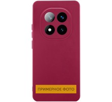 Чохол Silicone Cover Lakshmi Full Camera (AA) для Xiaomi Redmi A5 / Poco C71 Бордовий / Marsala