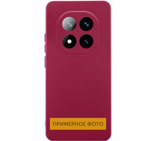 Чохол Silicone Cover Lakshmi Full Camera (AA) для Xiaomi Redmi A5 / Poco C71 Бордовий / Marsala Чохол Silicone Cover Lakshmi Full Camera (AA) для Xiaomi Redmi A5 / Poco C71 Бордовий / Marsala