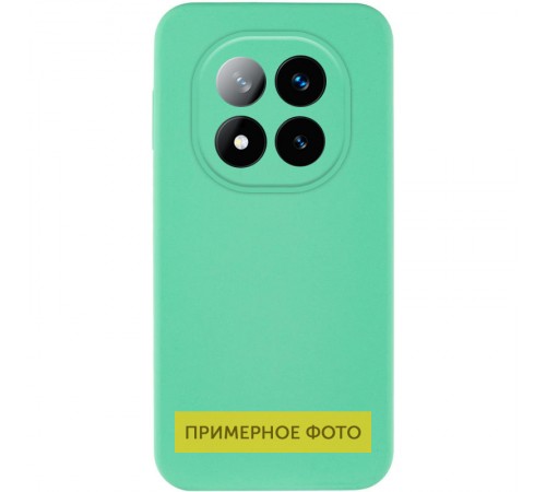 Чохол Silicone Cover Lakshmi Full Camera (AA) для Xiaomi Redmi A5 / Poco C71 Ментоловый / Mint Чохол Silicone Cover Lakshmi Full Camera (AA) для Xiaomi Redmi A5 / Poco C71 Ментоловый / Mint
