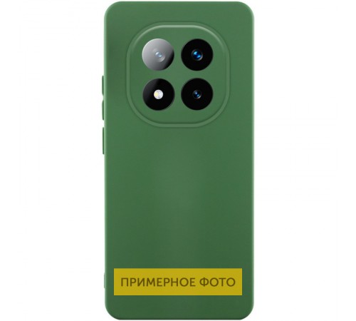 Чохол Silicone Cover Lakshmi Full Camera (AA) для Xiaomi Redmi A5 / Poco C71 Зелений / Dark green Чохол Silicone Cover Lakshmi Full Camera (AA) для Xiaomi Redmi A5 / Poco C71 Зелений / Dark green