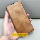 Шкіряний чохол-книжка Belora для Xiaomi Redmi Note 14 4G (Europe version) Brown