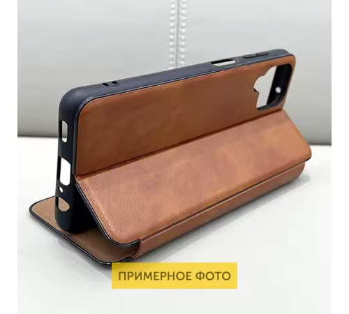 Шкіряний чохол-книжка Belora для Xiaomi Redmi Note 14 4G (Europe version) Brown Шкіряний чохол-книжка Belora для Xiaomi Redmi Note 14 4G (Europe version) Brown