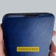 Шкіряний чохол-книжка Belora для Xiaomi Redmi Note 14 4G (Europe version) Midnight Blue