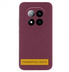 Чохол Silicone Cover Lakshmi Full Camera (AAA) для Xiaomi Redmi A5 / Poco C71 Бордовий / Plum