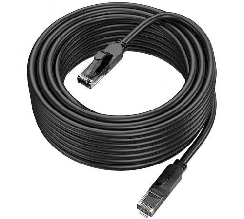 Кабель (патч-корд) Borofone BUS01 Category 6 Gigabit (8m) Black Кабель (патч-корд) Borofone BUS01 Category 6 Gigabit (8m) Black