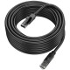 Кабель (патч-корд) Borofone BUS01 Category 6 Gigabit (8m) Black