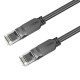 Кабель (патч-корд) Borofone BUS01 Category 6 Gigabit (1m) Black