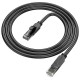 Кабель (патч-корд) Borofone BUS01 Category 6 Gigabit (1m) Black