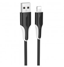 Дата кабель Borofone BX119 New USB to Lightning 2.4A (1m)