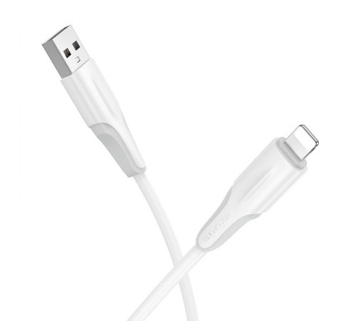 Дата кабель Borofone BX119 New USB to Lightning 2.4A (1m) Дата кабель Borofone BX119 New USB to Lightning 2.4A (1m)