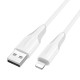 Дата кабель Borofone BX119 New USB to Lightning 2.4A (1m)
